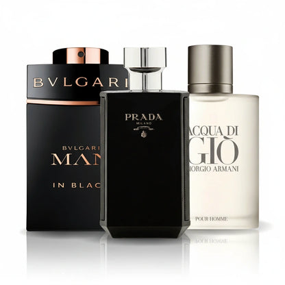 Coffret Homme – Trio de Parfums · Dualité Noble
