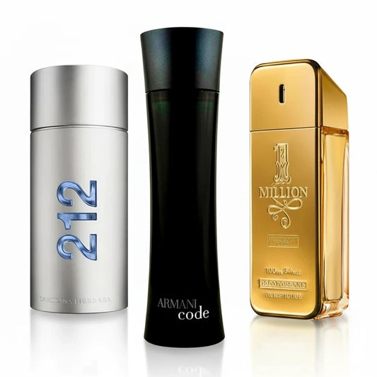 Coffret Homme – Trio de Parfums · Nuit Dorée