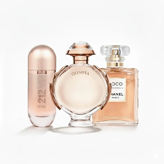 Coffret Femme – Trio de Parfums · Heure Dorée